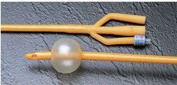 Bardia 3-way Foley Catheter (30cc balloon)16FR, 123416,Box of 10