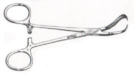 Bone holding forceps long bone