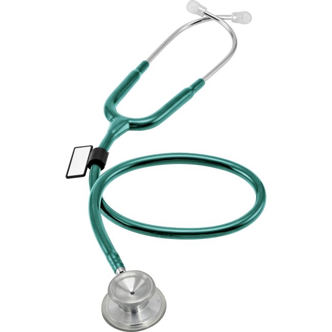 MDF Acoustica Lightweight Dual Head Stethoscope- Aqua Green (MDF747XP09)