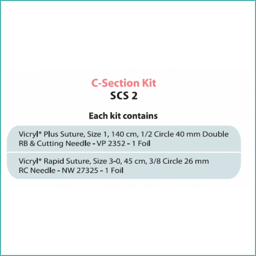Gynec C Section Kit Pack Of 5